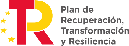 Logo del Gobierno de España con bandera española y texto del Ministerio para la Transformación Digital